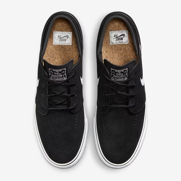 Nike SB Zoom Janoski OG+ Black White Gum FD6757-001 7.5 Skate Board Retro Laces - Picture 11 of 16